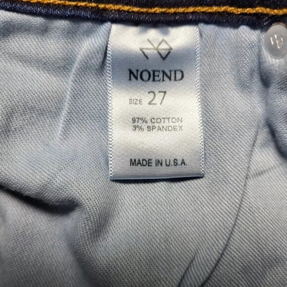NOEND Women's Jeans Size 27 Skinny High Rise Made In USA Style # FS1010AORB - Picture 10 of 15